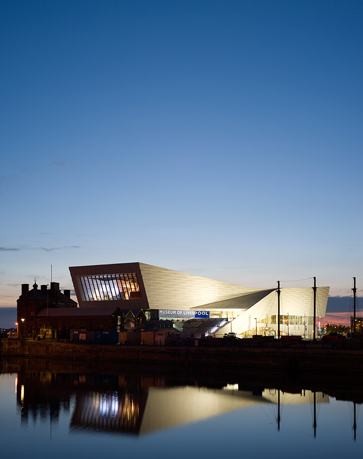 Museum of Liverpool, photographed for We-ef Lighting