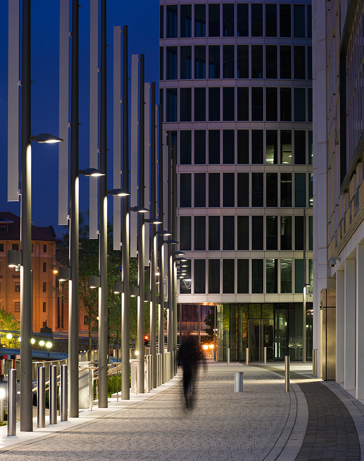 Temple Quay, Bristol, We-ef Lighting