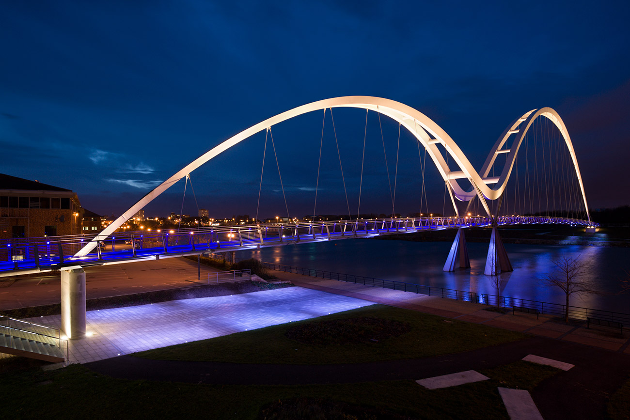 Infinty Bridge, Stockton-on-Tees, Speirs+Major