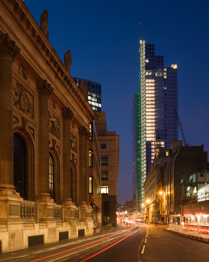 Heron Tower, Kohn Pederson Fox & Arup & iGuzzini